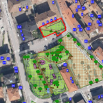 Giardino Gardolo Casa Pedrolli, immagine da cartografia comunale