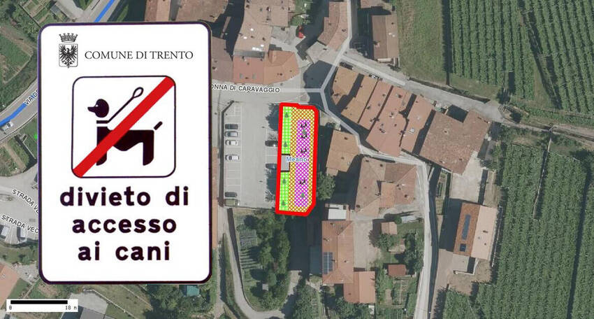 Area con divieto di accesso ai cani Area con divieto di accesso ai cani