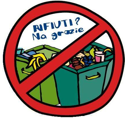 Logo "Rifiuti no grazie!"