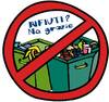 Logo "Rifiuti no grazie!"