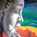 Particolare del murale