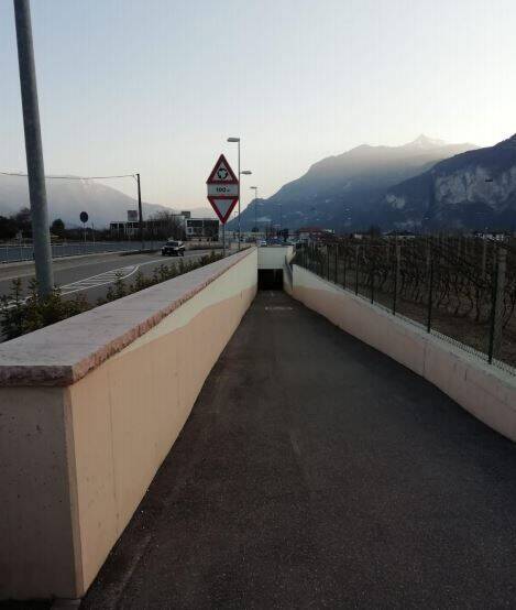 sottopasso ciclabile a Gardolo sottopasso ciclabile a Gardolo