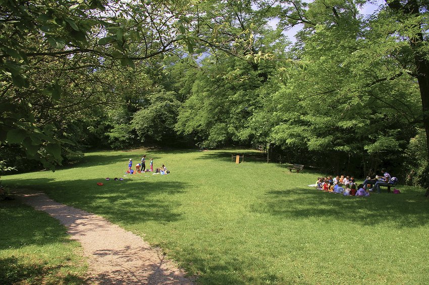 scorcio del parco di Gocciadoro scorcio del parco di Gocciadoro