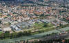 zona delle Albere e del parco visto dall'alto