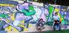 Murale al campo di pallavolo di Cognola