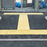 Attraversamento senza barriere in via Bronzetti