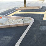 Attraversamento senza barriere in via Bronzetti