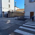 Attraversamento in via S. Bernardino
