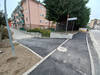 Prolungamento marciapiede in via Maestri