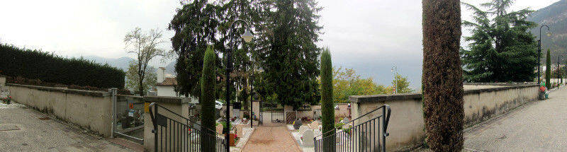 Panoramica cimitero Martignano Panoramica cimitero Martignano