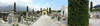 Panoramica del cimitero di Mattarello