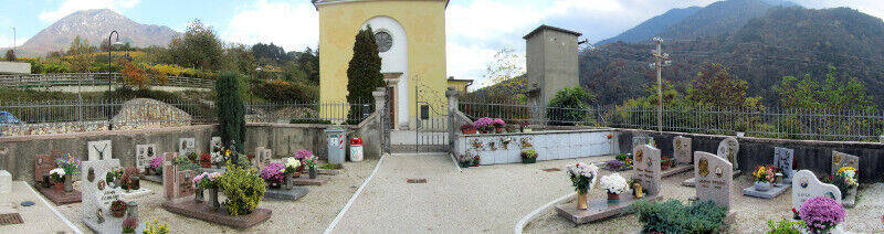 Panoramica cimitero di Valsorda