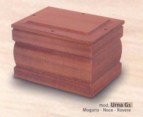 URNA D IN MOGANO O ROVERE