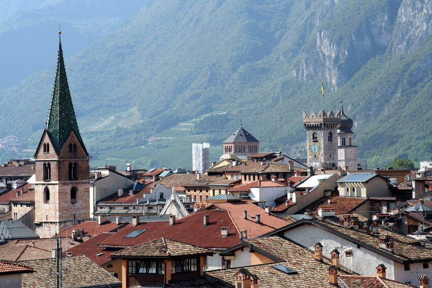 La città di Trento (foto di Laura Bisoffi)