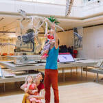 Visitatori all'interno del MUSE