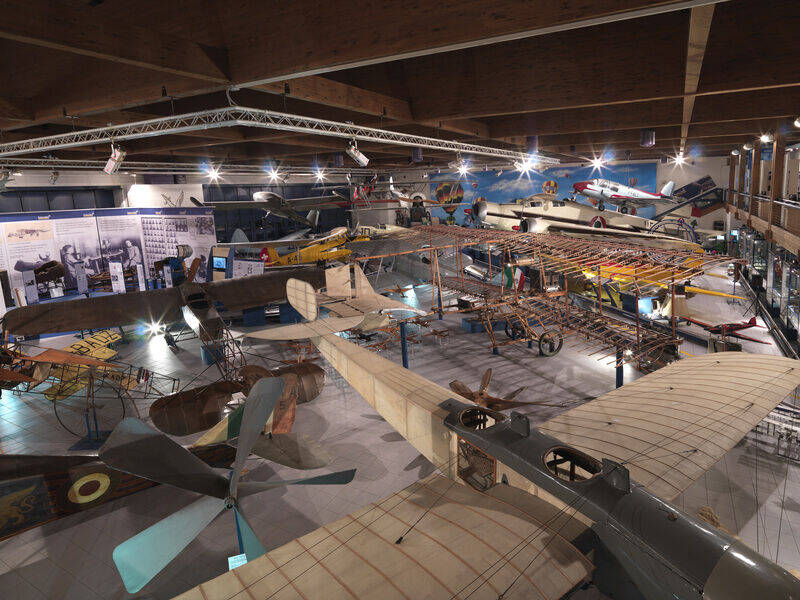 Luftfahrtmuseum Gianni Caproni, Foto von Nicola Eccher Luftfahrtmuseum Gianni Caproni, Foto von Nicola Eccher