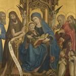 Epitaffio del principe vescovo Johannes Hinderbach, ante 1486