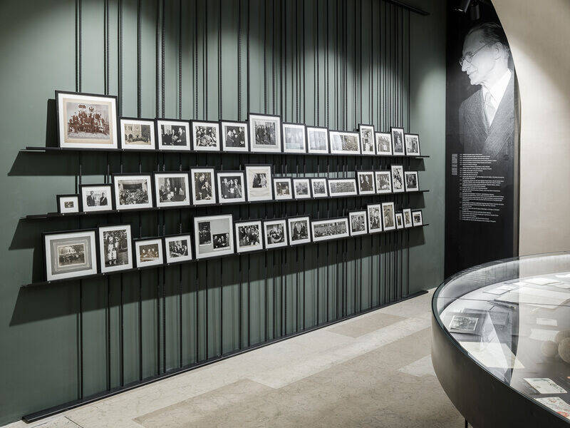 Internal image of the Spazio De Gasperi exhibition, photo by D. Perbellini Internal image of the Spazio De Gasperi exhibition, photo by D. Perbellini