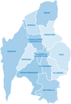 Mappa dei confini circoscrizionali