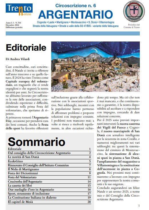 copertina Trento notizie