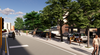 Rendering degli interventi effettuati nella zona 30 di Gardolo