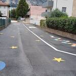 Strade da vivere disegni davanti a Pigarelli Gardolo