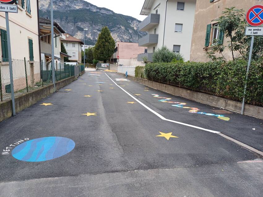 disegni di fronte alle Pigarelli