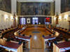 Immagine della sala del Consiglio