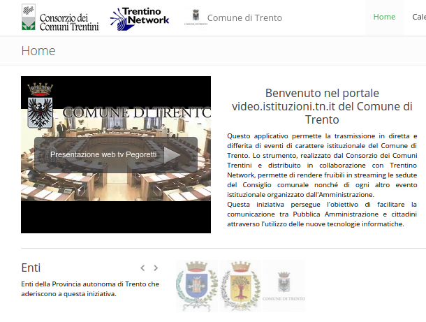 Immagine della sala del Consiglio